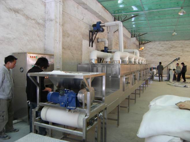 藕粉微波殺菌機